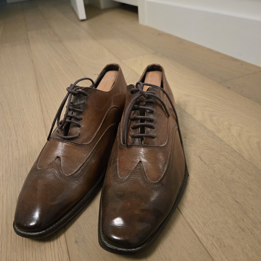 To Boot Brown Leather Oxfords
